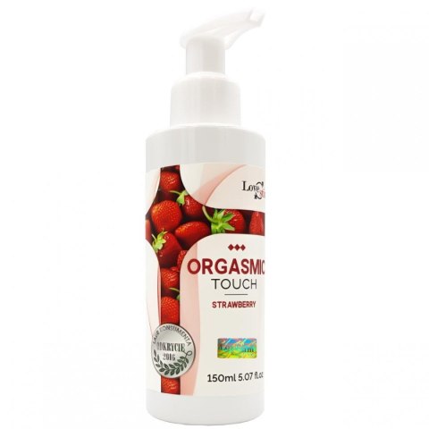 Olejek-ORGASMIC TOUCH STAWBERRY 150 ml LoveStim Olejek-ORGASMIC TOUCH STAWBERRY 150 ml LoveStim