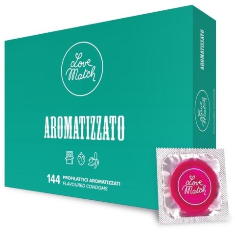 Prezerwatywy-Love Match Arromatizato - 144 pack Love Match Prezerwatywy-Love Match Arromatizato - 144 pack Love Match