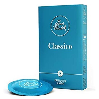 Love Match Classico - klasyczne prezerwatywy, 6 szt.