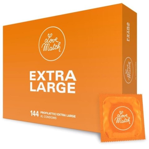 Prezerwatywy-Love Match Extra Large - 144 pack Love Match Prezerwatywy-Love Match Extra Large - 144 pack Love Match