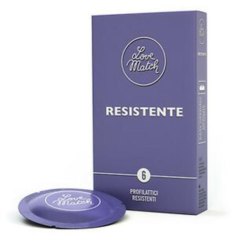 Prezerwatywy-Love Match Resistante - 6 pcs pack Love Match Prezerwatywy-Love Match Resistante - 6 pcs pack Love Match