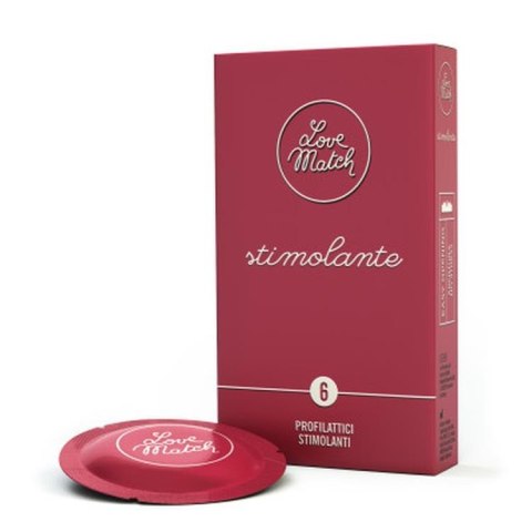 Prezerwatywy-Love Match Stimolante - 6 pcs pack Love Match Prezerwatywy-Love Match Stimolante - 6 pcs pack Love Match