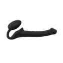 SEMI-REALISTIC BENDABLE STRAP-ON BLACK - S Strap-on-me SEMI-REALISTIC BENDABLE STRAP-ON BLACK - S Strap-on-me