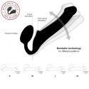 SEMI-REALISTIC BENDABLE STRAP-ON BLACK - S Strap-on-me SEMI-REALISTIC BENDABLE STRAP-ON BLACK - S Strap-on-me