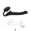 SEMI-REALISTIC BENDABLE STRAP-ON BLACK - S Strap-on-me SEMI-REALISTIC BENDABLE STRAP-ON BLACK - S Strap-on-me