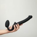SEMI-REALISTIC BENDABLE STRAP-ON BLACK - S Strap-on-me SEMI-REALISTIC BENDABLE STRAP-ON BLACK - S Strap-on-me