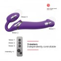 VIBRATING STRAP-ON - L - PURPLE Strap-on-me VIBRATING STRAP-ON - L - PURPLE Strap-on-me