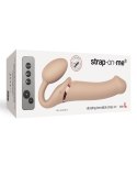 VIBRATING STRAP-ON - L - VANILLA Strap-on-me VIBRATING STRAP-ON - L - VANILLA Strap-on-me
