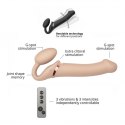 VIBRATING STRAP-ON - L - VANILLA Strap-on-me VIBRATING STRAP-ON - L - VANILLA Strap-on-me