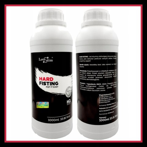 Żel-Hard Fisting 1000ml LoveStim Żel-Hard Fisting 1000ml LoveStim