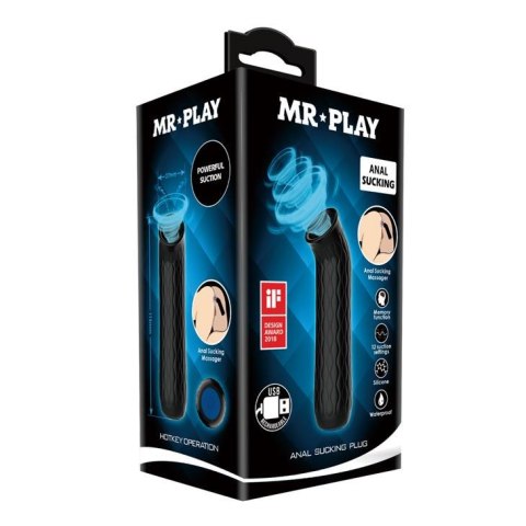 MR PLAY - Anal Sucking Plug Mr. Play MR PLAY - Anal Sucking Plug Mr. Play