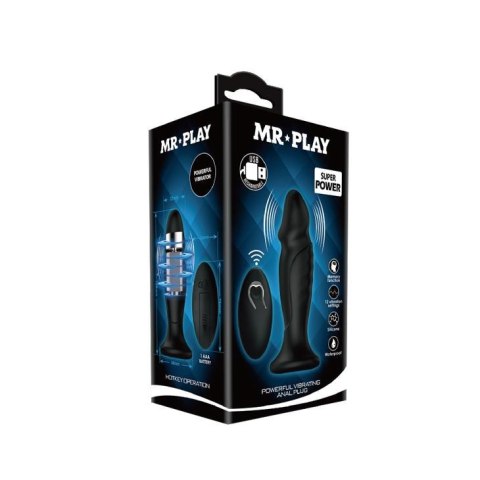 MR PLAY - POWERFULL VIBRATING Anal Plug Mr. Play MR PLAY - POWERFULL VIBRATING Anal Plug Mr. Play