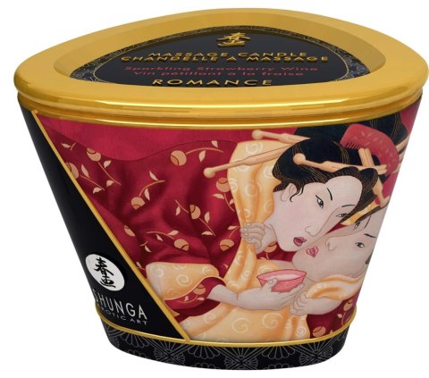 Massage Candle Strawberry Sparkling Wine Shunga Massage Candle Strawberry Sparkling Wine Shunga