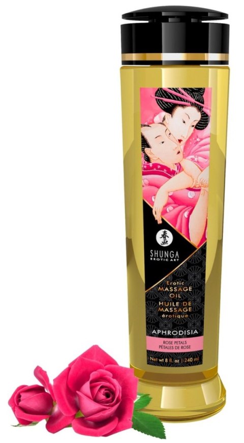 Massage Oil Aphrodisia ROSE PETALS Shunga Massage Oil Aphrodisia ROSE PETALS Shunga