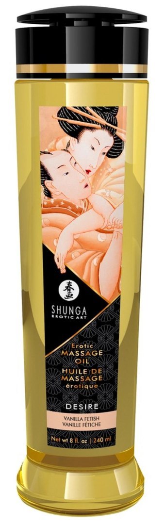 Massage Oil Desire VANILLA FETISH Shunga Massage Oil Desire VANILLA FETISH Shunga