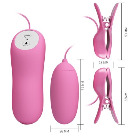 PRETTY LOVE - ELECTRIC SHOCK & VIBRO-BULLETS, 7 vibration functions 3 electric shock functions Pretty Love PRETTY LOVE - ELECTRIC SHOCK & VIBRO-BULLETS, 7 vibration functions 3 electric shock functions Pretty Love