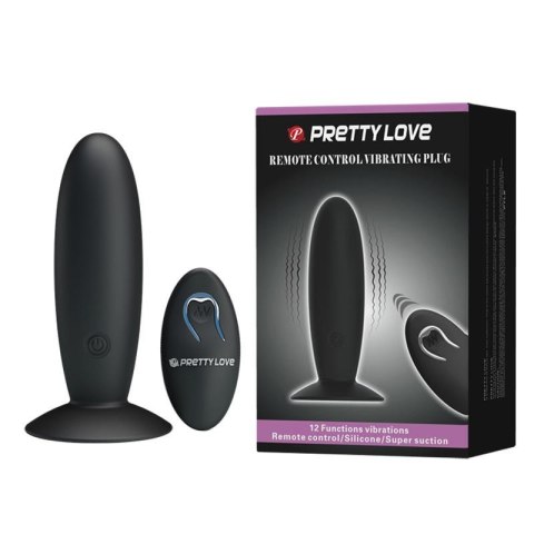 PRETTY LOVE - REMOTE CONTROL VIBRATING PLUG 12 function Pretty Love PRETTY LOVE - REMOTE CONTROL VIBRATING PLUG 12 function Pretty Love