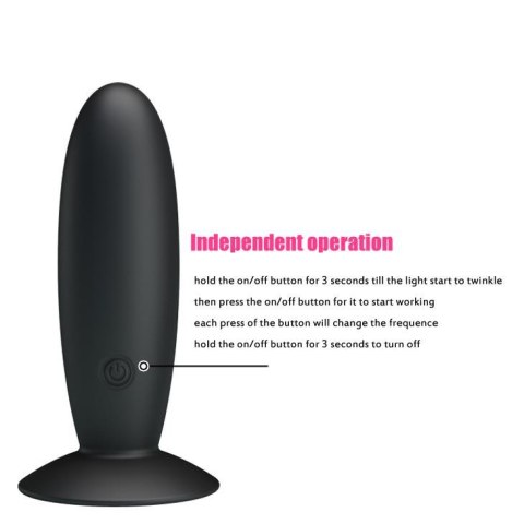 PRETTY LOVE - REMOTE CONTROL VIBRATING PLUG 12 function Pretty Love PRETTY LOVE - REMOTE CONTROL VIBRATING PLUG 12 function Pretty Love