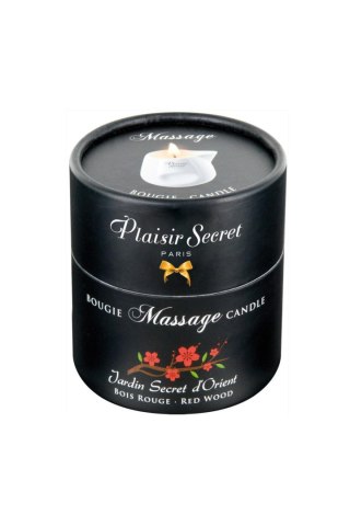 RED WOOD MASSAGE CANDLE 80M Secret Pleasure
