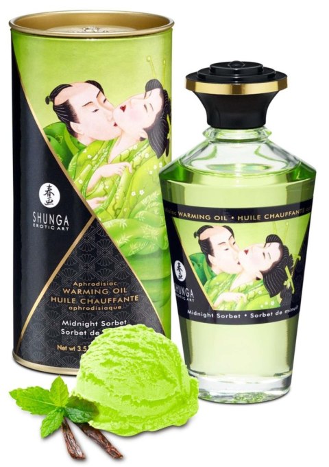 Warming Oil Midnight Sorbet Shunga Warming Oil Midnight Sorbet Shunga