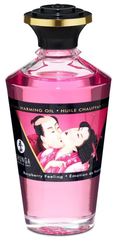Warming Oil Raspberry Feeling Shunga Warming Oil Raspberry Feeling Shunga