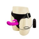 BAILE - Strap-on ULTRA HARNESS DOUBLE Vibration Baile BAILE - Strap-on ULTRA HARNESS DOUBLE Vibration Baile