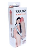 Dildo-KRATOS-LOVECLONEX 6"" B - Series Real Dildo-KRATOS-LOVECLONEX 6"" B - Series Real