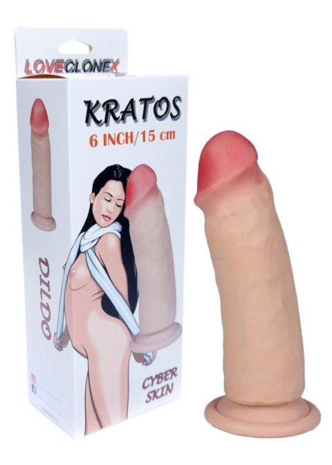 Dildo-KRATOS-LOVECLONEX 6"" B - Series Real Dildo-KRATOS-LOVECLONEX 6"" B - Series Real