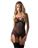 Novenes gorset i stringi M/L Obsessive Novenes gorset i stringi M/L Obsessive