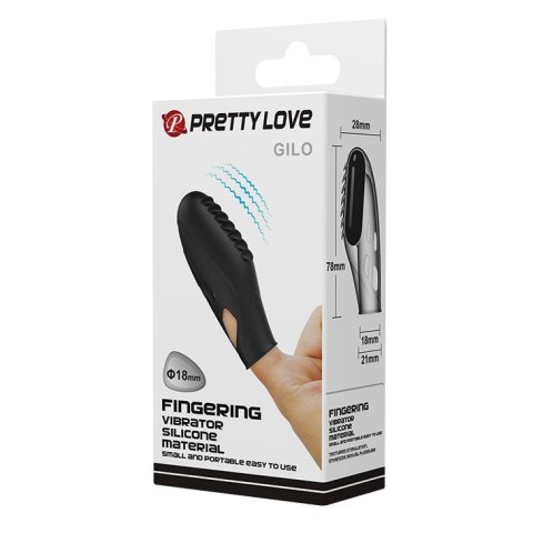 PRETTY LOVE - GILO 18mm Fingering Vibrator Pretty Love PRETTY LOVE - GILO 18mm Fingering Vibrator Pretty Love