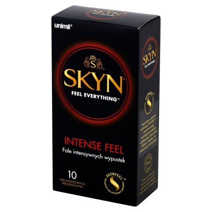 Prezerwatywy UNIMIL SKYN BOX 10szt. INTENSE FEEL