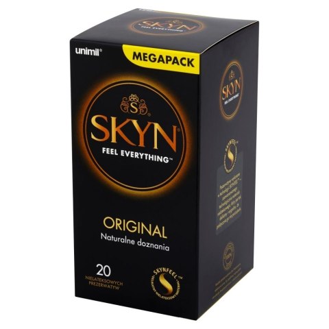 Prezerwatywy UNIMIL SKYN BOX 20 ORIGINAL SKYN Prezerwatywy UNIMIL SKYN BOX 20 ORIGINAL SKYN