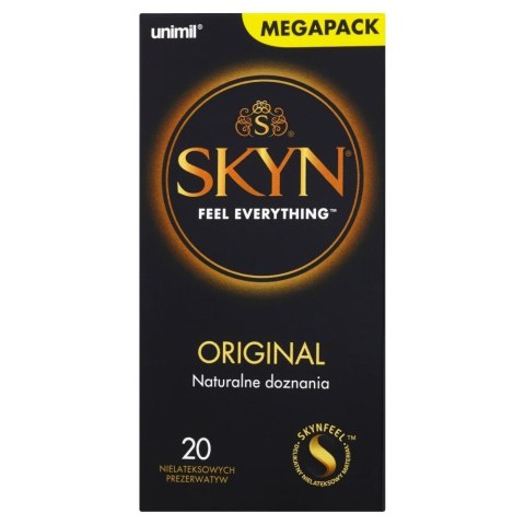Prezerwatywy UNIMIL SKYN BOX 20 ORIGINAL SKYN Prezerwatywy UNIMIL SKYN BOX 20 ORIGINAL SKYN