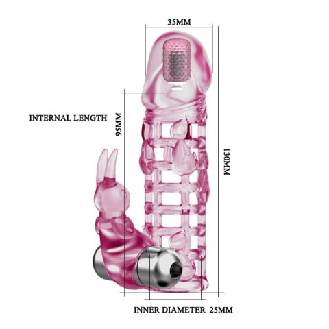 BAILE - ULTIMATE LOVE SLEEVE, Vibration 10 vibration functions Baile BAILE - ULTIMATE LOVE SLEEVE, Vibration 10 vibration functions Baile