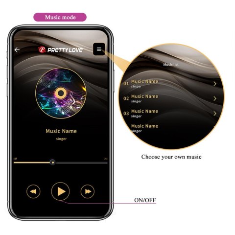 PRETTY LOVE - Baird, 12 vibration functions Mobile APP Long-distance Control PRETTY LOVE - Baird, 12 vibration functions Mobile APP Long-distance Control