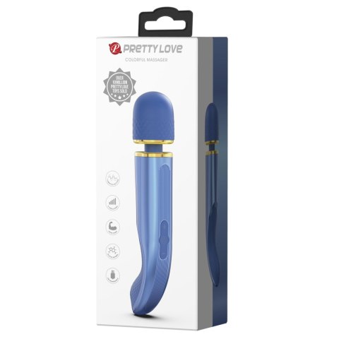 PRETTY LOVE - Colorful Massager Blue, 7 vibration functions 5 levels of speed control Pretty Love PRETTY LOVE - Colorful Massager Blue, 7 vibration functions 5 levels of speed control Pretty Love
