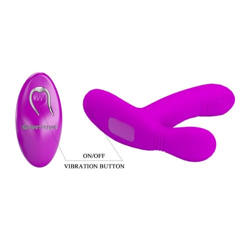 PRETTY LOVE - Geri Purple, 12 vibration functions 3 licking settings Wireless remote control Pretty Love PRETTY LOVE - Geri Purple, 12 vibration functions 3 licking settings Wireless remote control Pretty Love