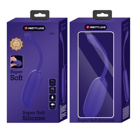 PRETTY LOVE - JULIUS EGG Purple 12 function vibrations Pretty Love PRETTY LOVE - JULIUS EGG Purple 12 function vibrations Pretty Love