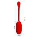 PRETTY LOVE - KIRK EGG Red 12 function vibrations Pretty Love