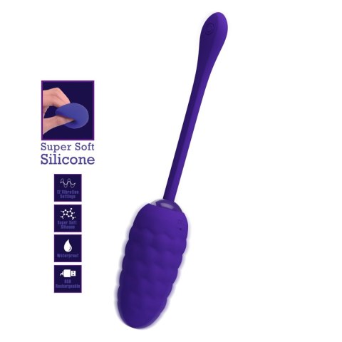 PRETTY LOVE - MARINA EGG Purple 12 vibration functions Pretty Love PRETTY LOVE - MARINA EGG Purple 12 vibration functions Pretty Love
