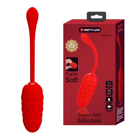 PRETTY LOVE - MARINA EGG Red 12 vibration functions Pretty Love PRETTY LOVE - MARINA EGG Red 12 vibration functions Pretty Love