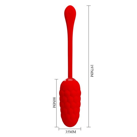 PRETTY LOVE - MARINA EGG Red 12 vibration functions Pretty Love PRETTY LOVE - MARINA EGG Red 12 vibration functions Pretty Love