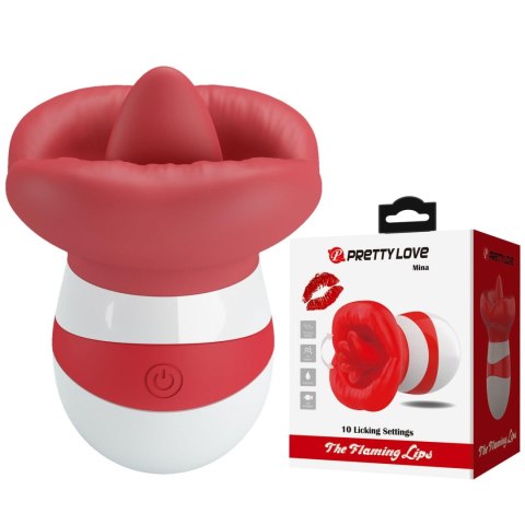 PRETTY LOVE - Mina TPR ABS , 10 licking settings Pretty Love PRETTY LOVE - Mina TPR ABS , 10 licking settings Pretty Love
