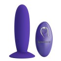 PRETTY LOVE - Remotr control vibrating plug - Youth, Wireless remote control 12 vibration functions Suction base Pretty Love PRETTY LOVE - Remotr control vibrating plug - Youth, Wireless remote control 12 vibration functions Suction base Pretty Love