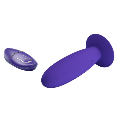 PRETTY LOVE - Remotr control vibrating plug - Youth, Wireless remote control 12 vibration functions Suction base Pretty Love PRETTY LOVE - Remotr control vibrating plug - Youth, Wireless remote control 12 vibration functions Suction base Pretty Love
