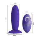 PRETTY LOVE - Remotr control vibrating plug - Youth, Wireless remote control 12 vibration functions Suction base Pretty Love PRETTY LOVE - Remotr control vibrating plug - Youth, Wireless remote control 12 vibration functions Suction base Pretty Love