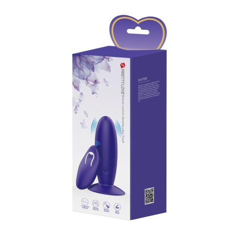 PRETTY LOVE - Remotr control vibrating plug - Youth, Wireless remote control 12 vibration functions Suction base Pretty Love PRETTY LOVE - Remotr control vibrating plug - Youth, Wireless remote control 12 vibration functions Suction base Pretty Love