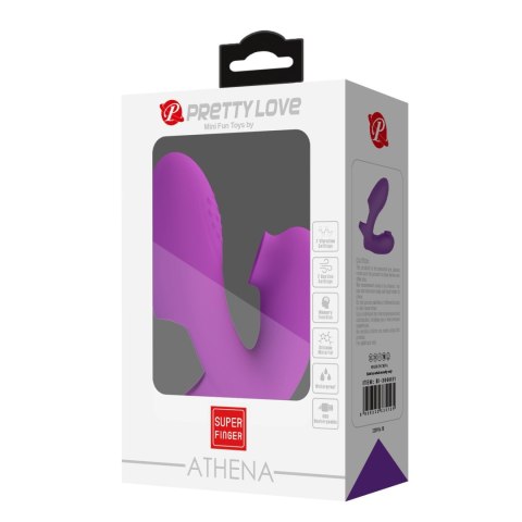PRETTY LOVE - Super Finger ATHENA Purple, 7 vibration functions 7 tapping functions Memory function Pretty Love PRETTY LOVE - Super Finger ATHENA Purple, 7 vibration functions 7 tapping functions Memory function Pretty Love