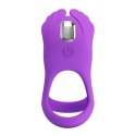 PRETTY LOVE - VIBRANT PENIS RING SILAS Black, 7 vibration functions Pretty Love