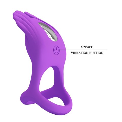 PRETTY LOVE - VIBRANT PENIS RING SILAS Black, 7 vibration functions Pretty Love PRETTY LOVE - VIBRANT PENIS RING SILAS Black, 7 vibration functions Pretty Love